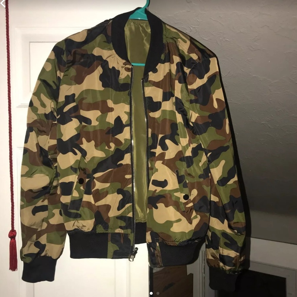 Super Cute Reversible Bomber Jacket - image 1